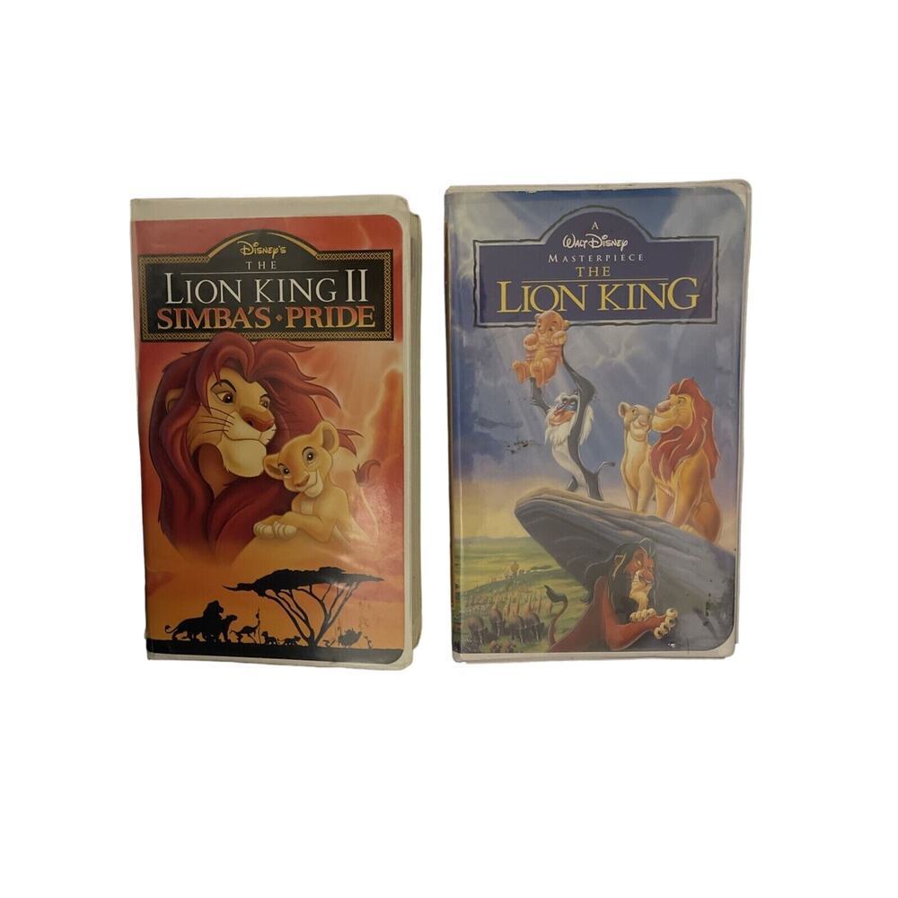Walt Disney masterpiece The Lion King VHS/The Lion King II Simba’s pride VHS - Picture 2 of 5